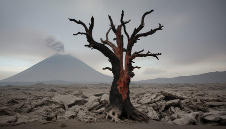 Tree plantation photographyの写真素材