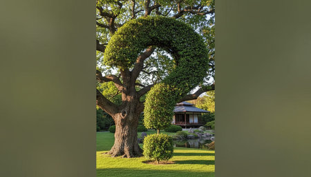 Tree plantation photographyの写真素材