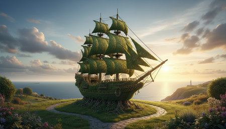 Tree plantation photographyの写真素材