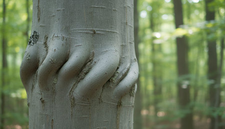 Tree plantation photographyの写真素材