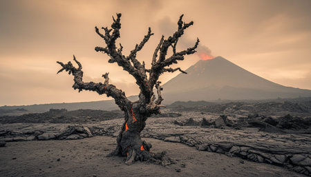 Tree plantation photographyの写真素材