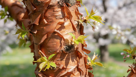 Tree plantation photographyの写真素材