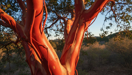 Tree plantation photographyの写真素材