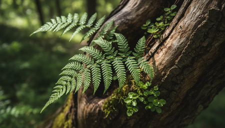 Tree plantation photographyの写真素材
