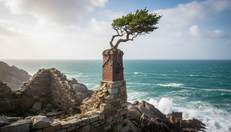 Tree plantation photographyの写真素材