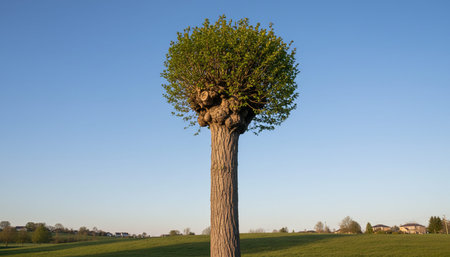 Tree plantation photographyの写真素材