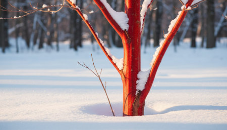 Tree plantation photographyの写真素材