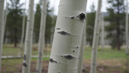 Tree plantation photographyの写真素材