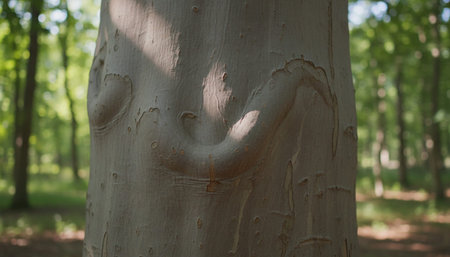 Tree plantation photographyの写真素材