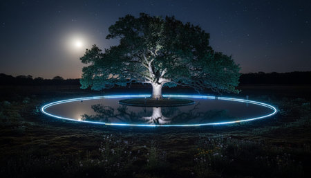 Tree plantation photographyの写真素材