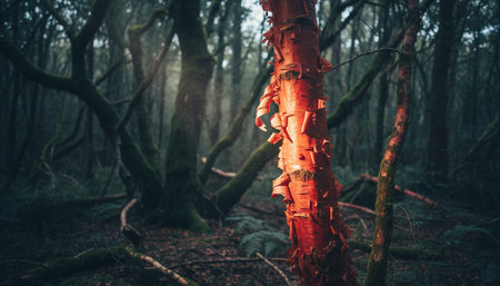 Tree plantation photographyの写真素材