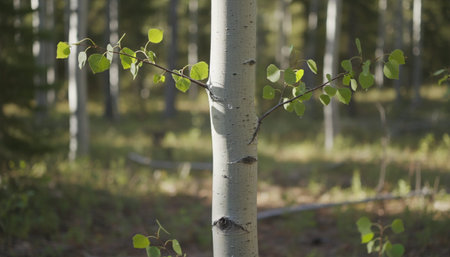 Tree plantation photographyの写真素材