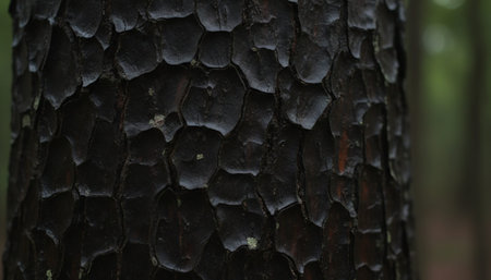 Tree plantation photographyの写真素材