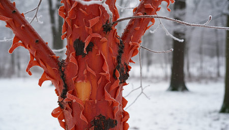 Tree plantation photographyの写真素材