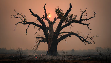 Tree plantation photography