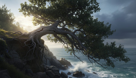 Tree plantation photographyの写真素材