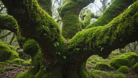 Tree plantation photographyの写真素材