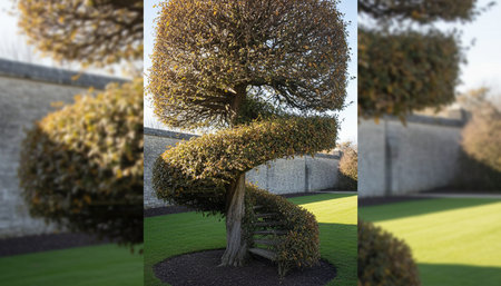 Tree plantation photographyの写真素材