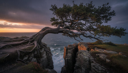 Tree plantation photographyの写真素材