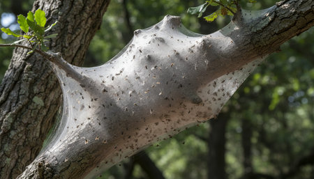 Tree plantation photographyの写真素材