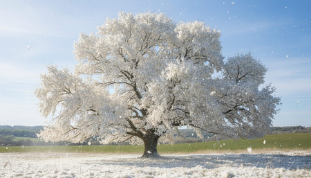 Tree plantation photographyの写真素材
