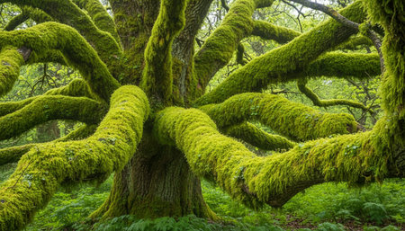 Tree plantation photographyの写真素材