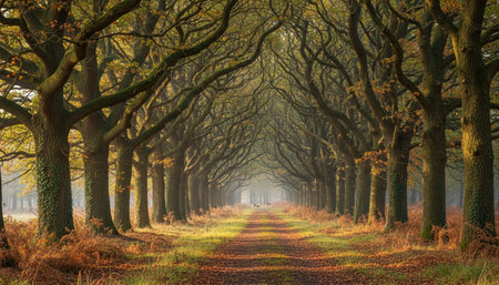 Tree plantation photographyの写真素材