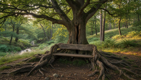 Tree plantation photographyの写真素材