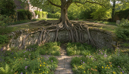 Tree plantation photographyの写真素材