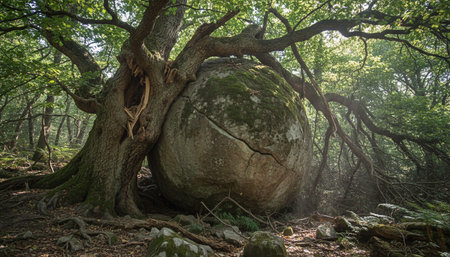 Tree plantation photographyの写真素材