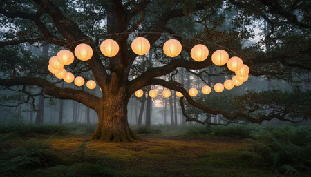 Tree plantation photographyの写真素材