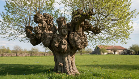 Tree plantation photographyの写真素材