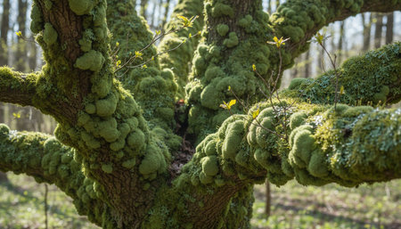 Tree plantation photographyの写真素材