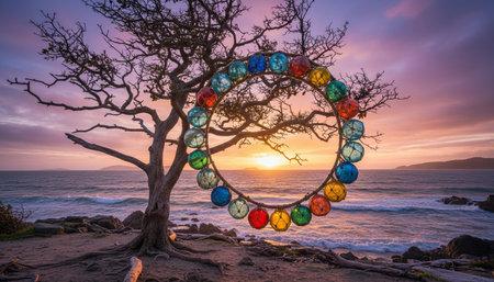 Tree plantation photographyの写真素材