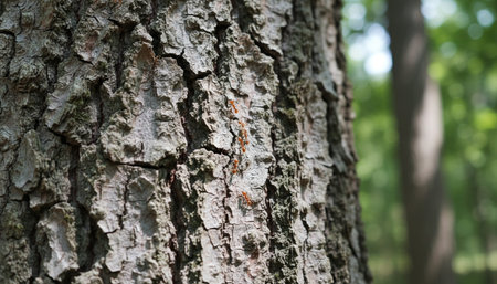 Tree plantation photographyの写真素材