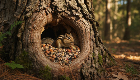 Tree plantation photographyの写真素材