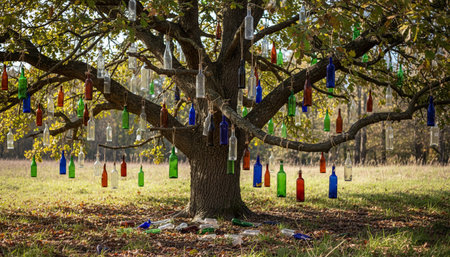 Tree plantation photographyの写真素材