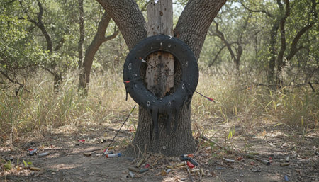 Tree plantation photographyの写真素材