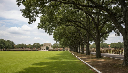 Tree plantation photographyの写真素材