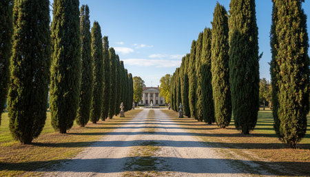 Tree plantation photographyの写真素材