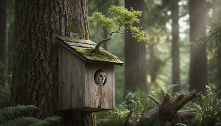 Tree plantation photographyの写真素材