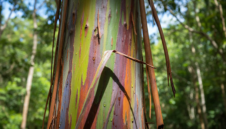 Tree plantation photographyの写真素材