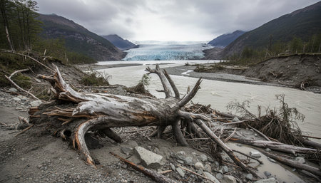 Tree plantation photographyの写真素材
