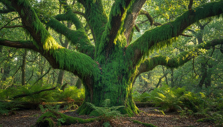 Tree plantation photographyの写真素材