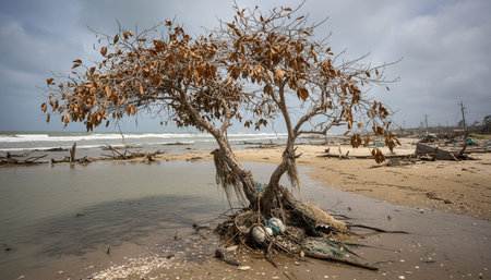 Tree plantation photographyの写真素材