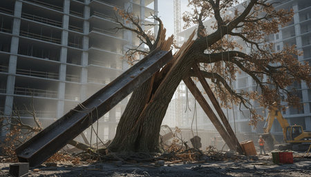 Tree plantation photographyの写真素材