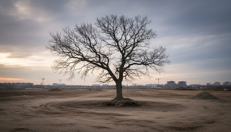 Tree plantation photographyの写真素材