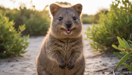 Wildlife Photography with Natural Backgroundの写真素材