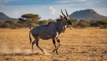 Wildlife Photography with Natural Backgroundの写真素材