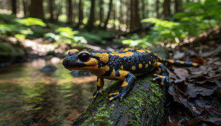 Wildlife Photography with Natural Backgroundの写真素材